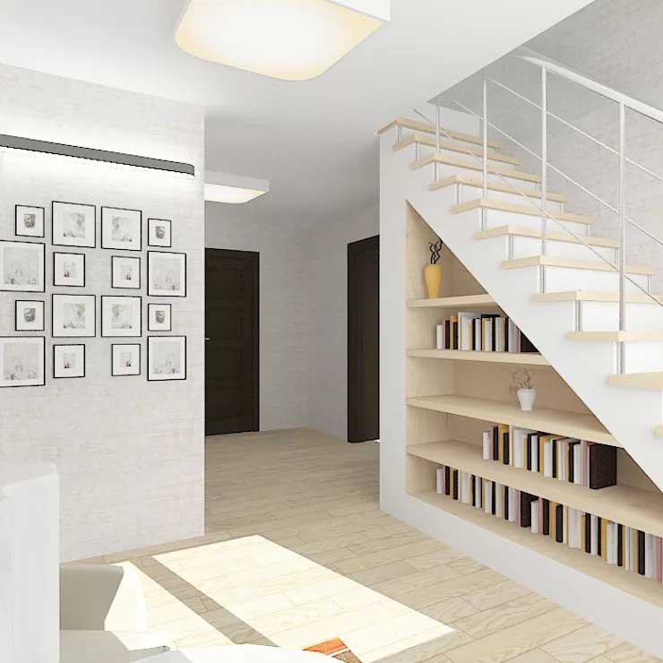 Những mẫu cầu thang sắt cho nhà đẹp cực đơn giản