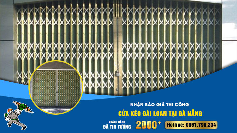 cửa kéo Đài Loan tại Đà Nẵng
